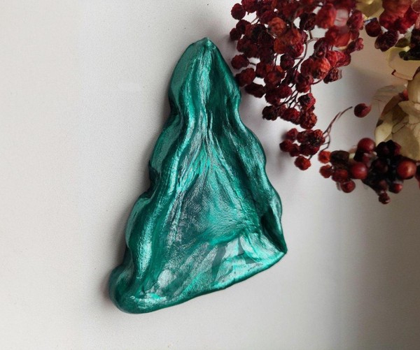 Мастер-класс «Новогодняя тарелочка из глины»