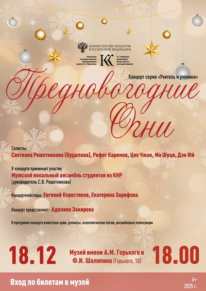 Концерт "Предновогодние Огни"