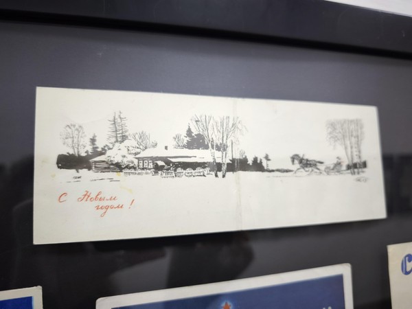 Выставка новогодних открыток