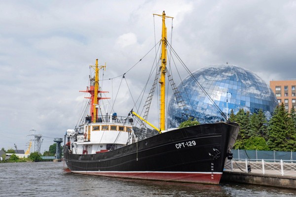 Экспозиция «Рыболовное судно СРТ-129»