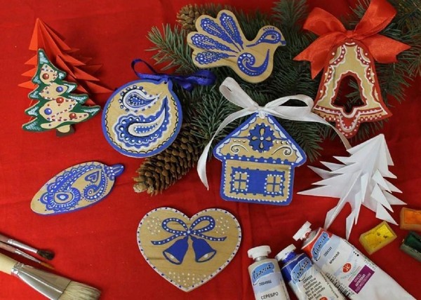 Выставка творчества «Новогодняя игрушка»