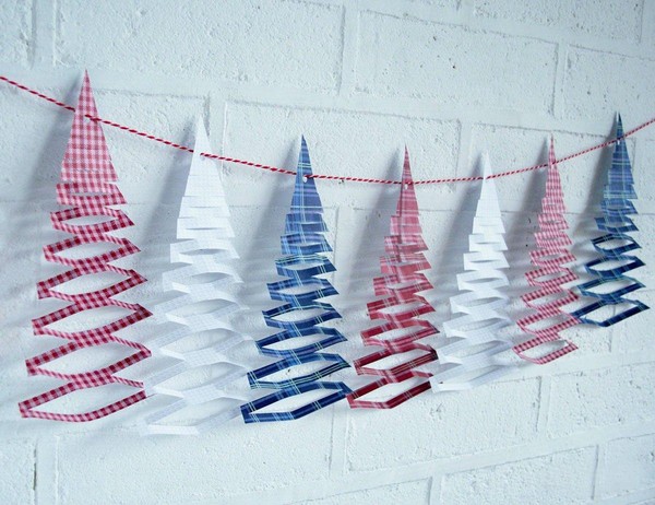 «Новогодняя гирлянда» мастер-класс по изобразительному искусству