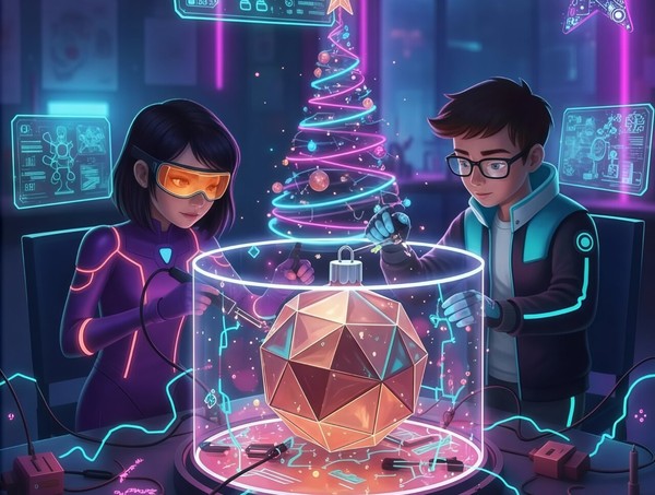 Новогодняя лаборатория: Волшебное меднение