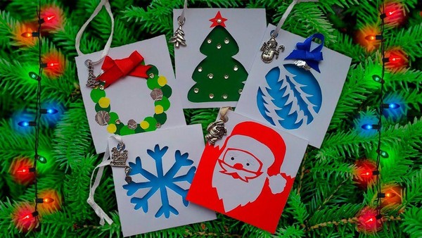 «Новогодняя открытка» – мастер-класс