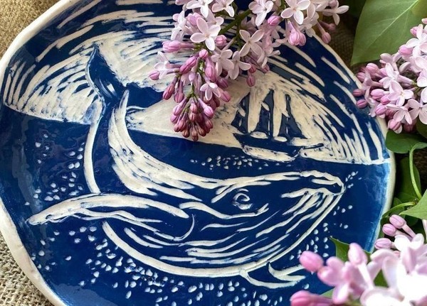 Мастер-класс «Роспись тарелки в технике сграффито»