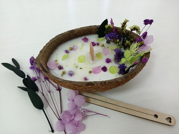 Мастер-класс по созданию свечи «Нежность тропической ночи»