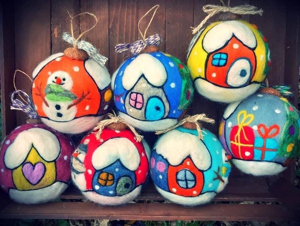 Мастер-класс «Новогодний шар»