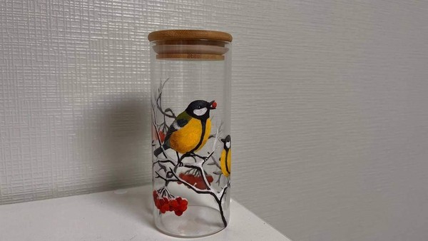 Мастер-класс «Зимняя сказка в банке»