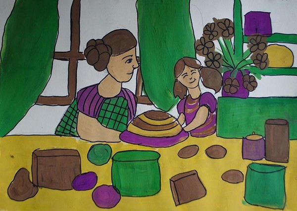 Выставка «Под защитой маминой любви»