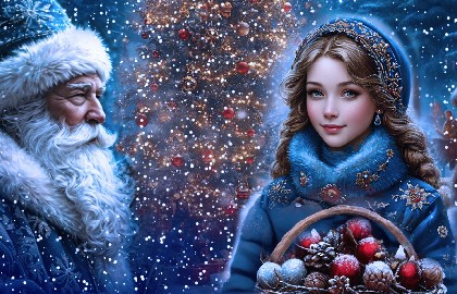 Елка. Братья месяцы