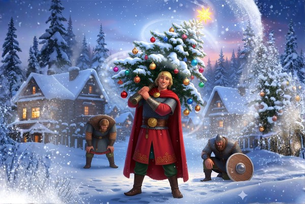 Новый год по-богатырски