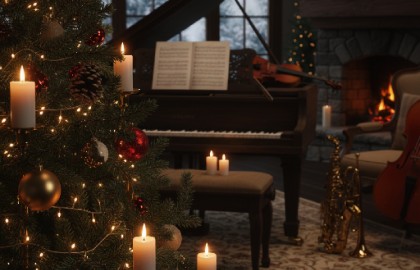 Музыкальные вечера на Тверской, 13. Рождественский концерт при свечах