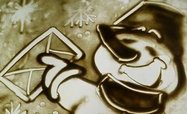 Снеговик-почтовик