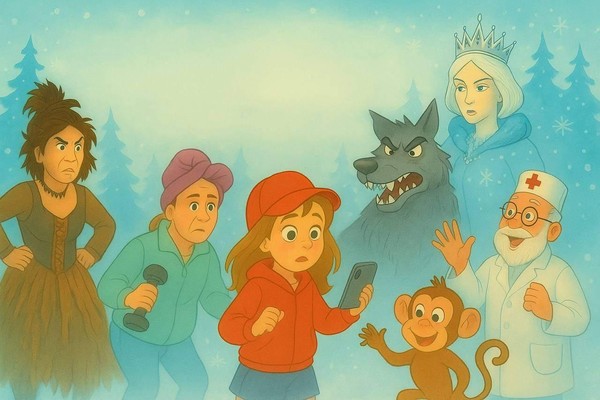 Спектакль «Новогодние приключения Красной Шапочки»