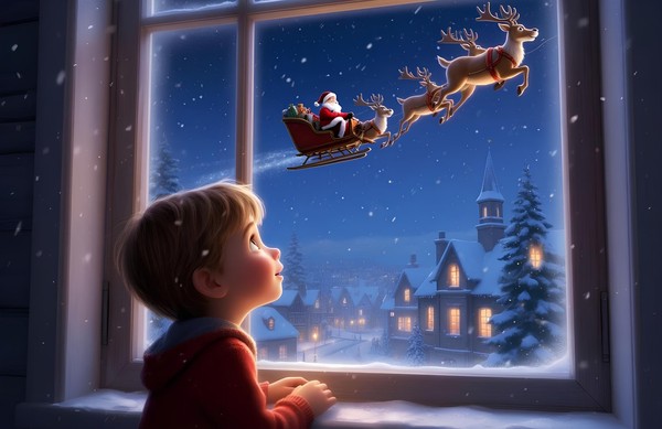 Новогодние приключения Ани и Саши или Как поверить в Деда Мороза