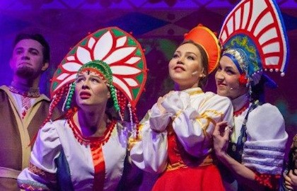 Новогоднее представление «Аленький цветочек»