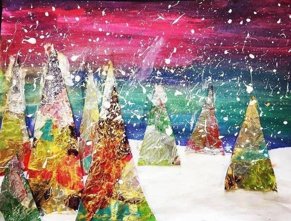 Мастер-класс «Новогодний коллаж»