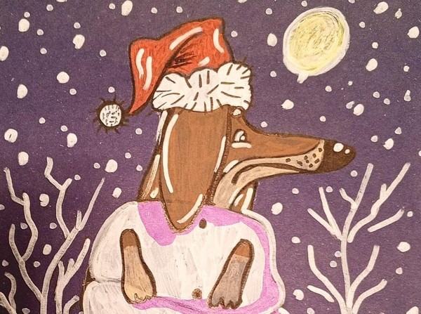 Выставка детских рисунков «Зимний вернисаж»