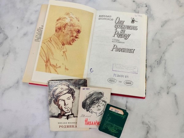 Книжный вернисаж: «В единстве с автором: иллюстрации к произведениям М. А. Шолохова»