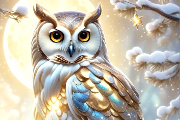 Сказка мудрого филина в Каминном зале XIX века