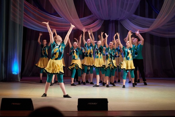 Класс-концерт образцового танцевального коллектива «Горошины»