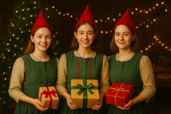 Новый год для детей. Легенда о Герде