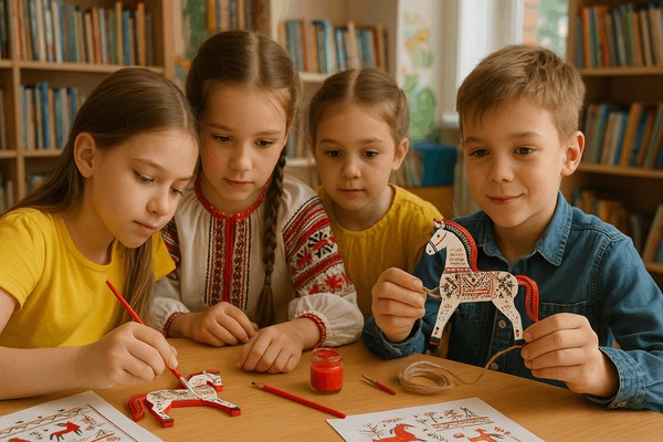 Мастер-класс «Подвеска-лошадь»