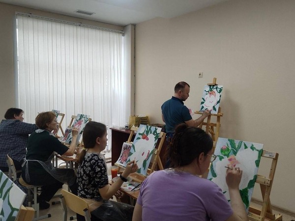 Мастер-класс по живописи «Грация»