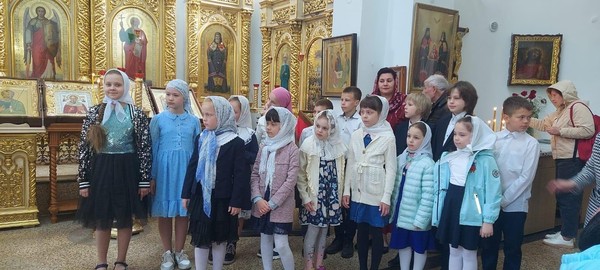 «Новогодняя сказка» в храме Андрея Первозванного