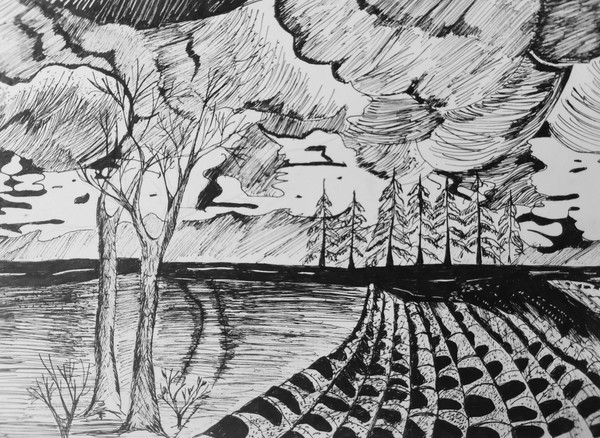 Выставка «Пейзажи в графике»