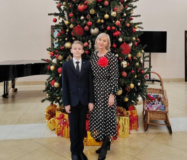 Новогодний концерт учащихся класса Пановой Е.В