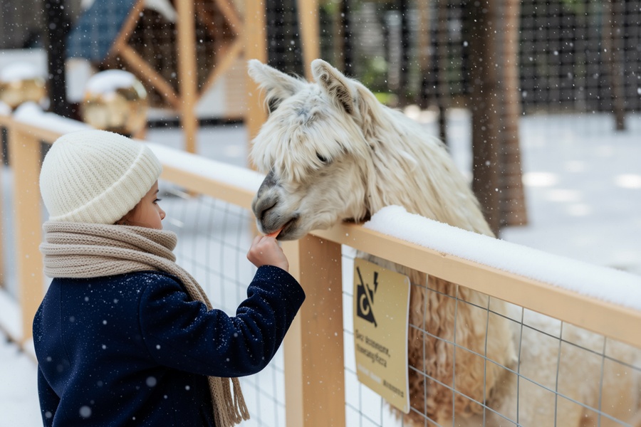 Новогодние подарки для детей в Альпака Парке