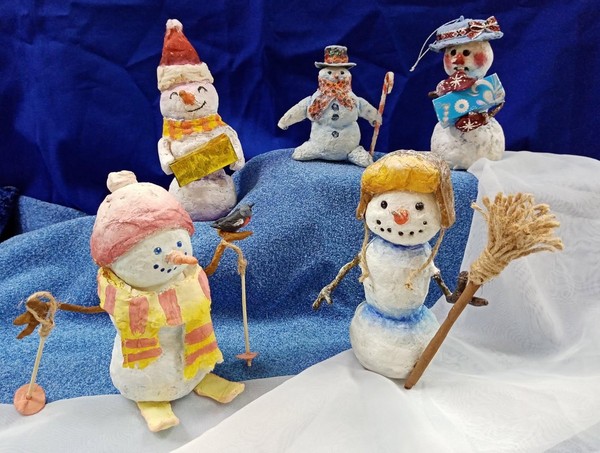 Выставка «Забавный снеговик»