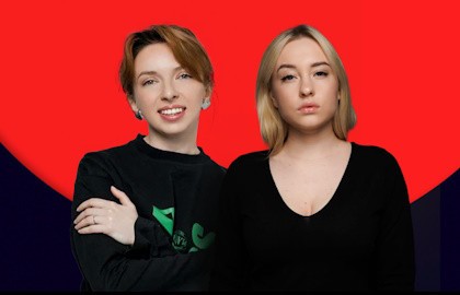 Stand Uр. Катя Котофеева и Вика Македонская