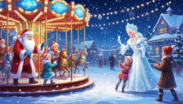 Театрализованный новогодний утренник «Пять минут»