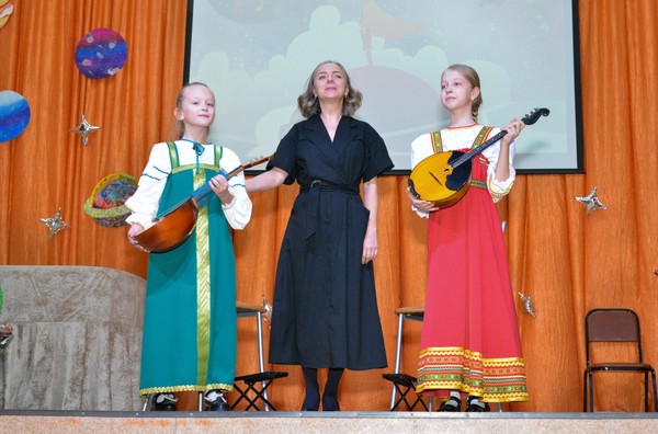 Академический концерт в классе домры