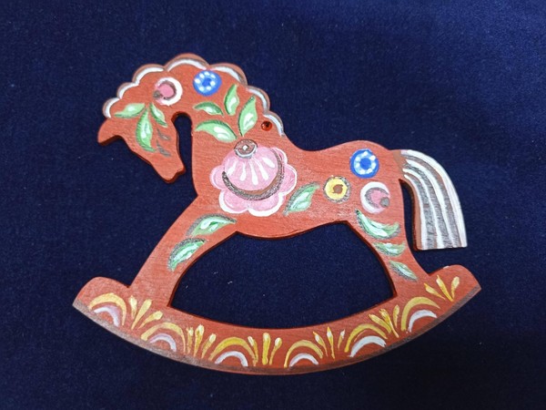 Образовательный урок по росписи лошадки