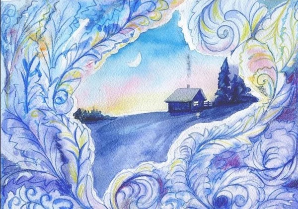 Выставка «Узоры матушки-зимы»