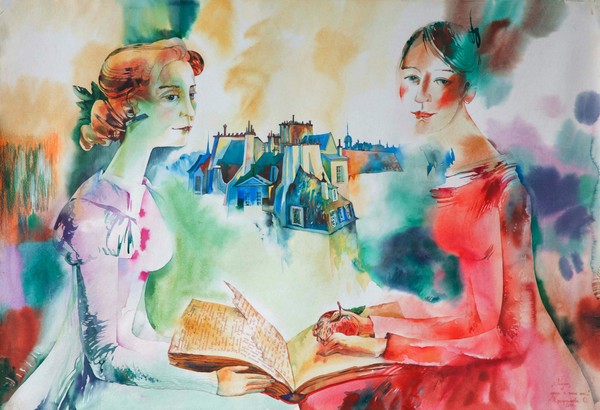 Персональная выставка Ольги Трофимовой «Время книг»