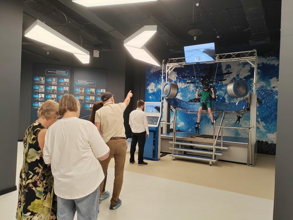 Интерактивная площадка «Прыжок с парашютом»