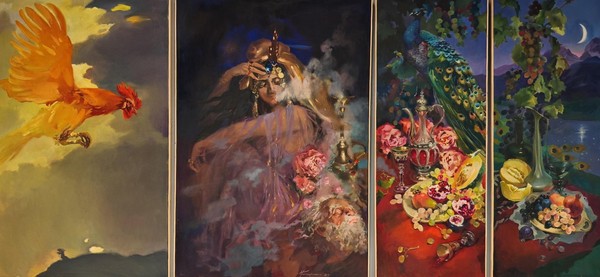 «Выставка живописи Ольги Гончаренко «Лукоморье»