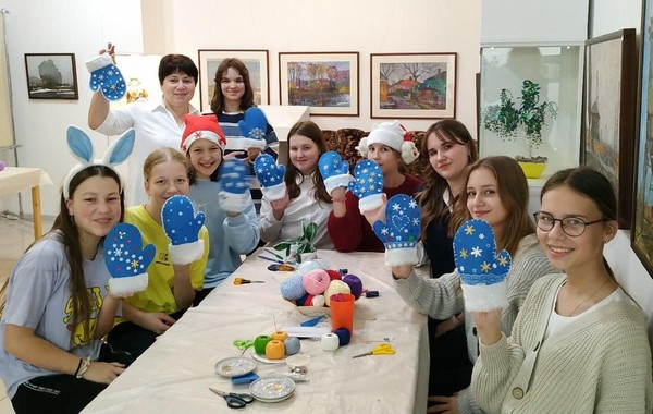 Мастер-класс «Красота руку греет»