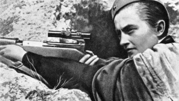 Тематическая беседа «Война Людмилы Павличенко»