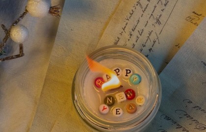 Мастер-класс по изготовлению свечи с тайным посланием