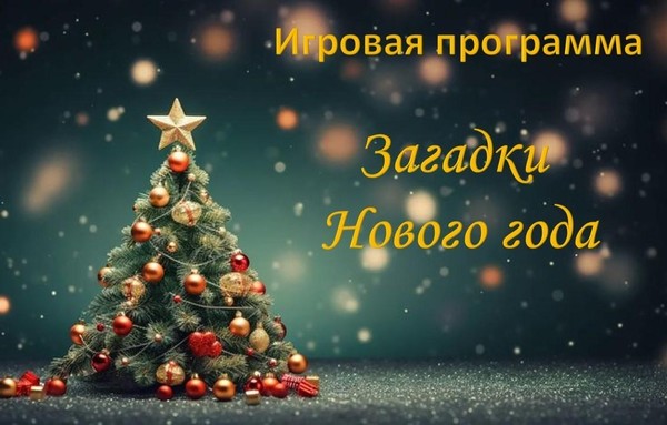 Игровая программа «Загадки Нового года»