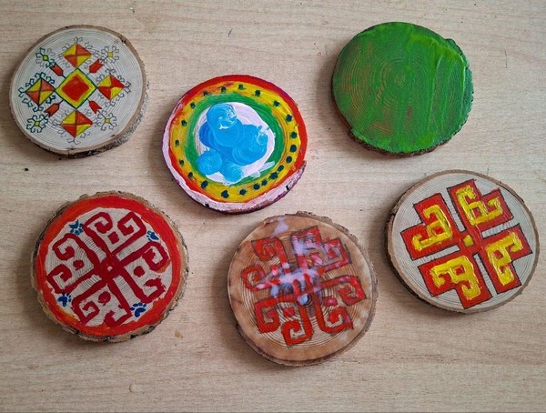 Мастер-класс «Подставка под кружку»