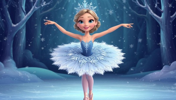 Мастер-класс «Снежинка-балеринка»