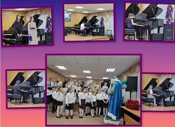 Отчетный концерт фортепианного отдела