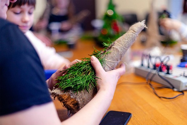 Мастер-класс «Новогодняя ель»