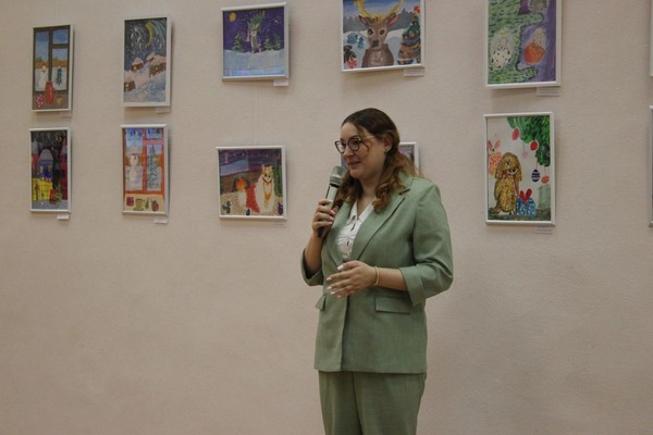 Открытие выставки творческих работ «Зимние узоры России»